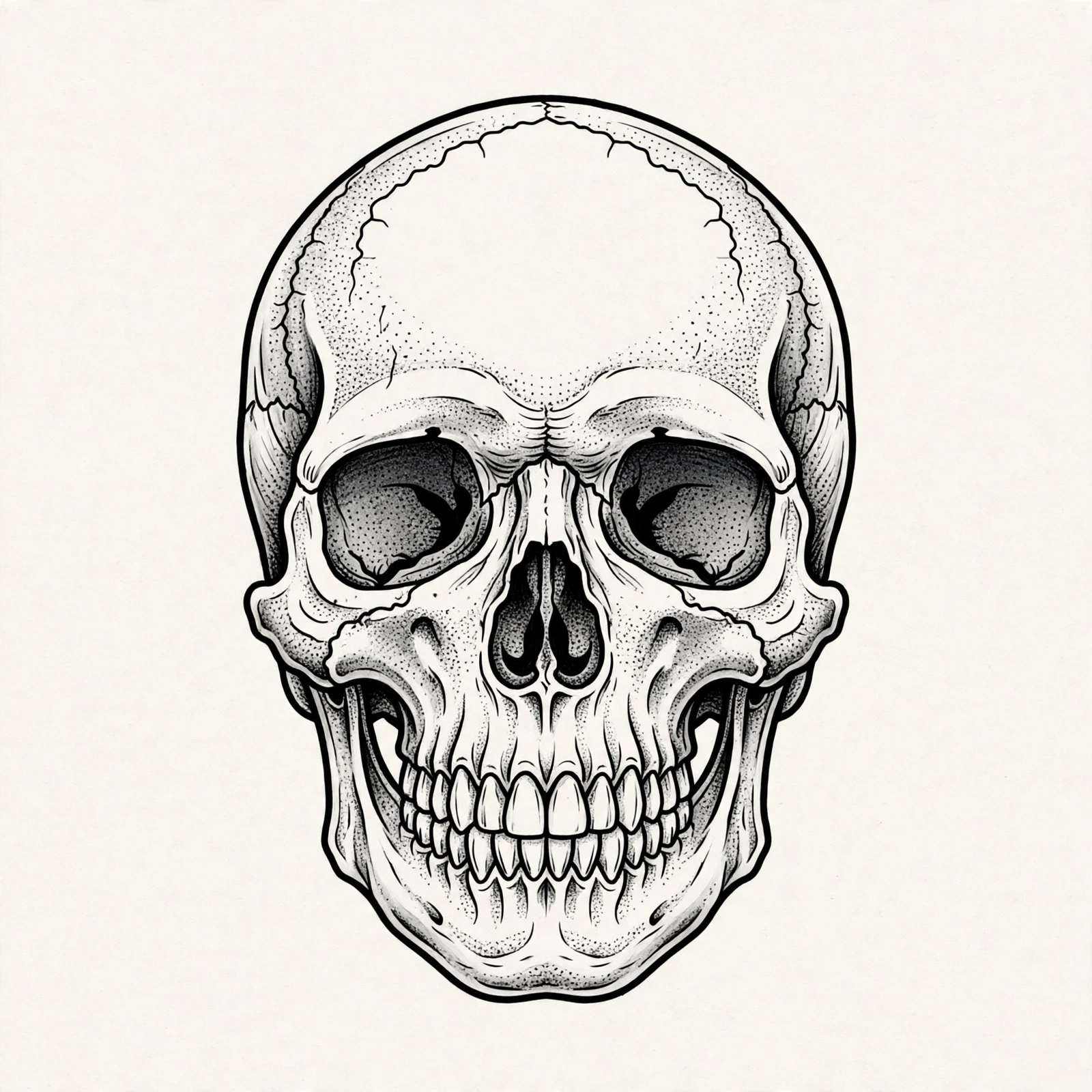 Blackwork style example